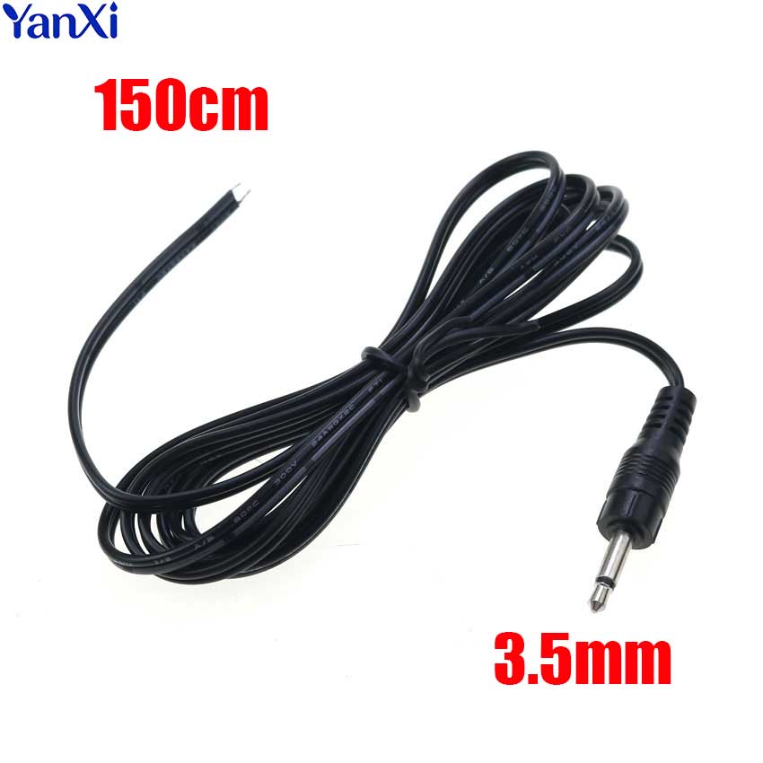 1/5/10pcs 3.5mm Mono Stereo He - Audiophile Headphone Wired recension och pris