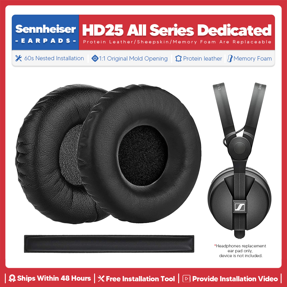 Replacement Ear Pads For Sennh - Sennheiser Headphone Hd 25 recension och pris