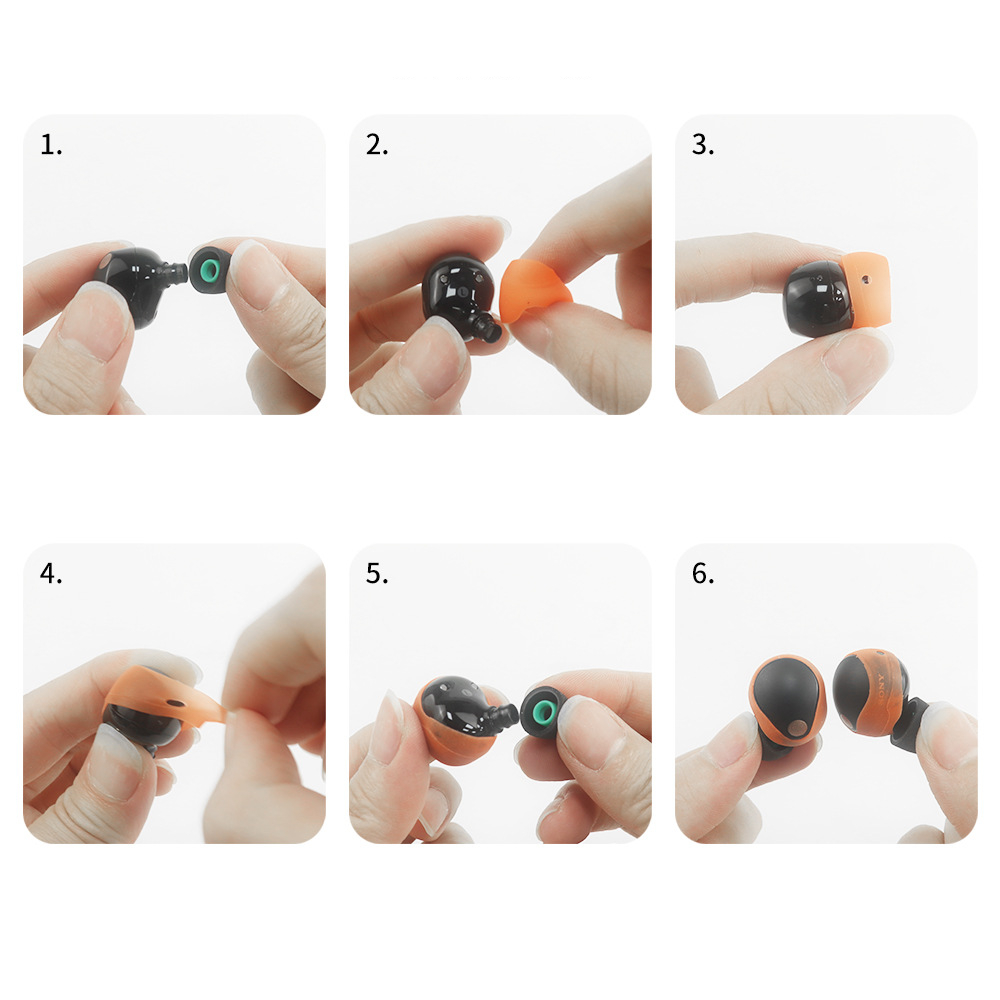 5 Pairs Silicone Ear Tips Cove - Sony Headphone Wf-1000Xm5 recension och pris