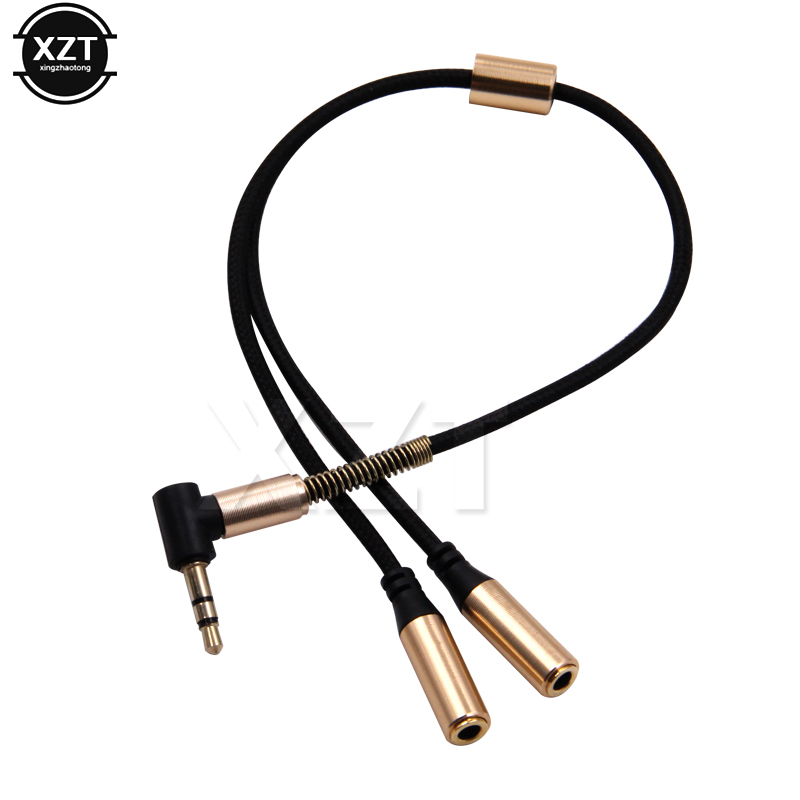 3.5mm 1 To 2 Audio Aux Y Split - Earphone Splitter Jack recension och pris