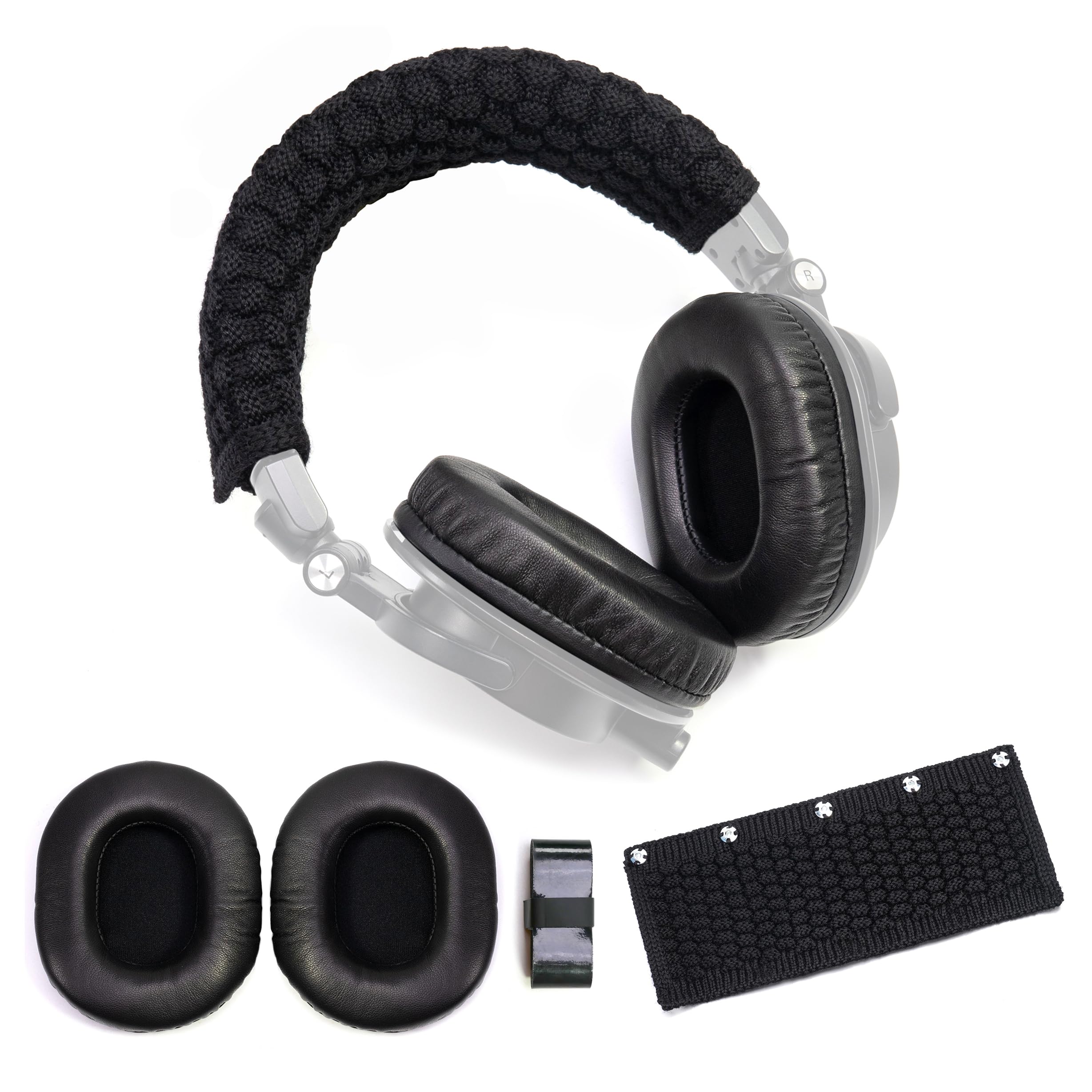 Lambskin Ear Pads Wool Headban - Audio Technica Headphone Ath-M20X recension och pris