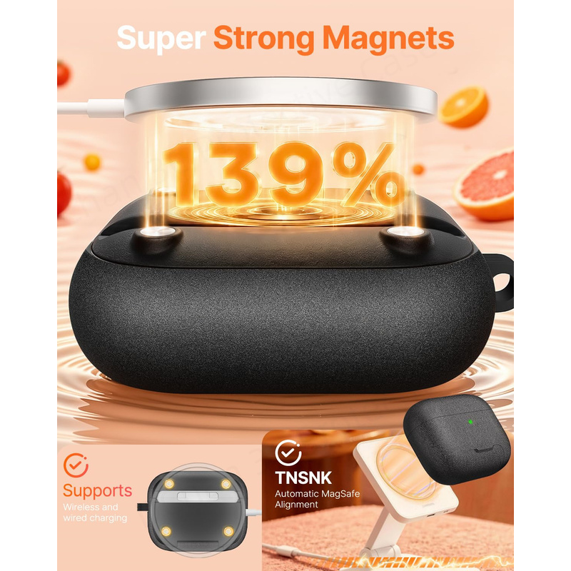  2026 For AirPod Pro 3 MagSaf - Headphone Case Hard recension och pris