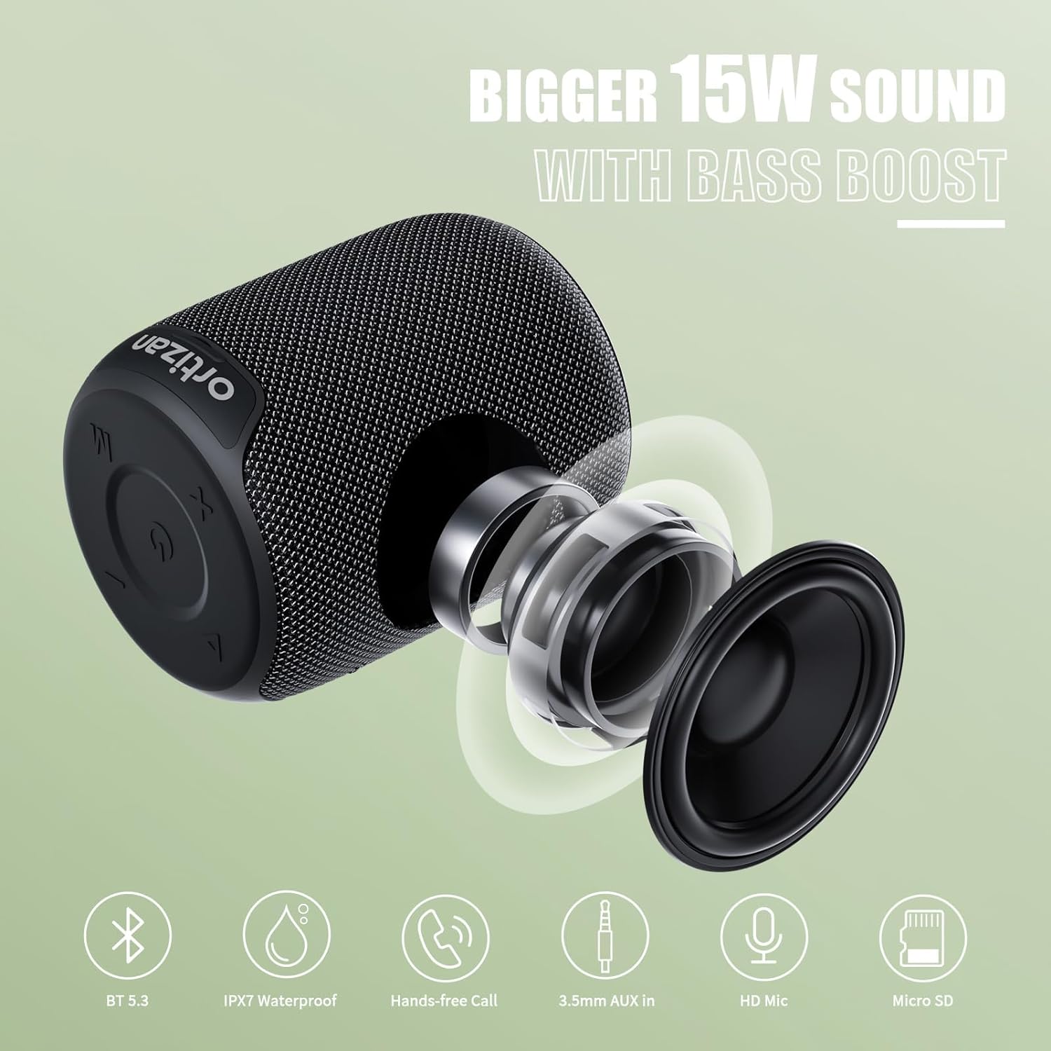 Ortizan Bluetooth Speakers, Po - Anker Speaker Soundcore Mini recension och pris