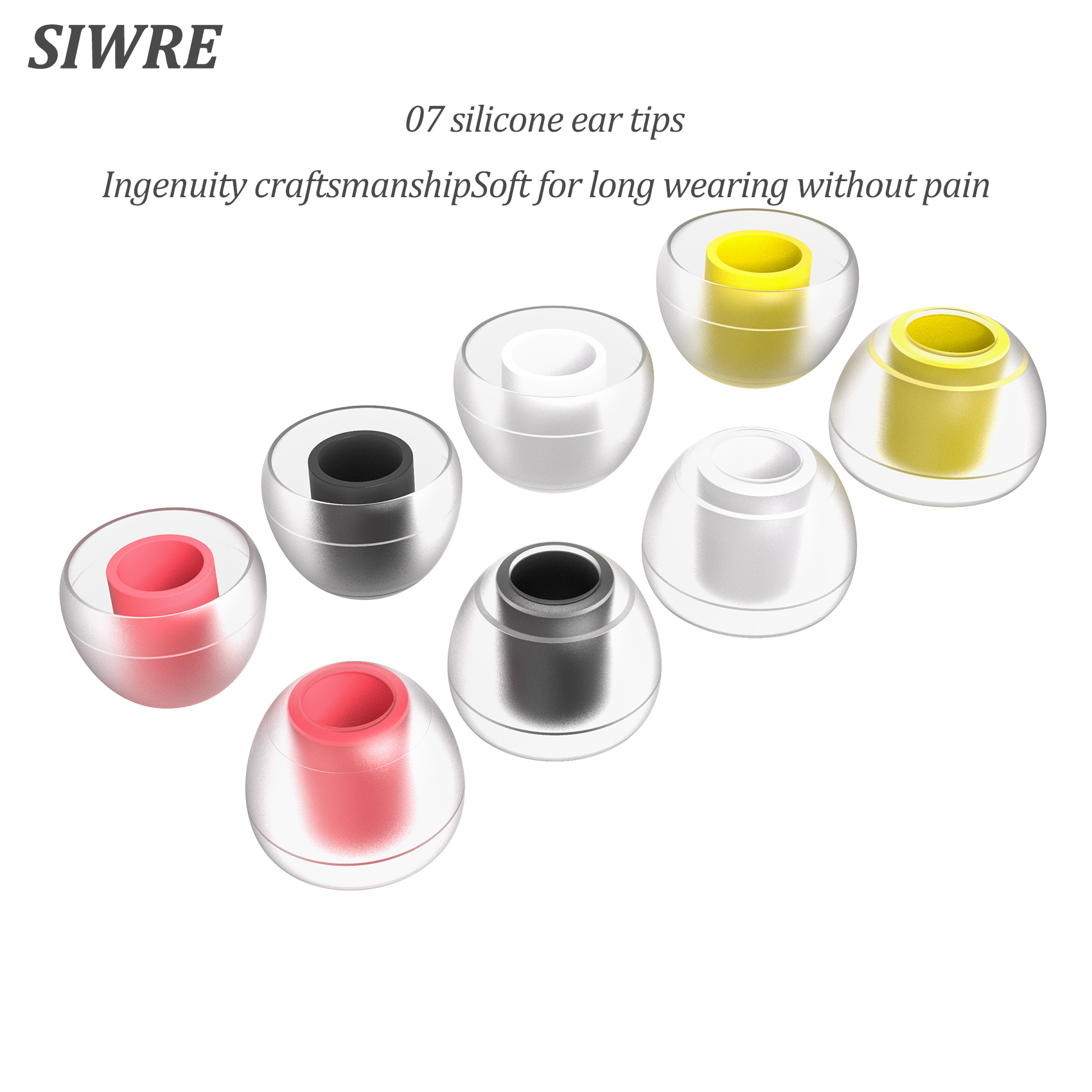 SIWRE 07 Silicone Eartips For  - In Ear Monitor Iem recension och pris