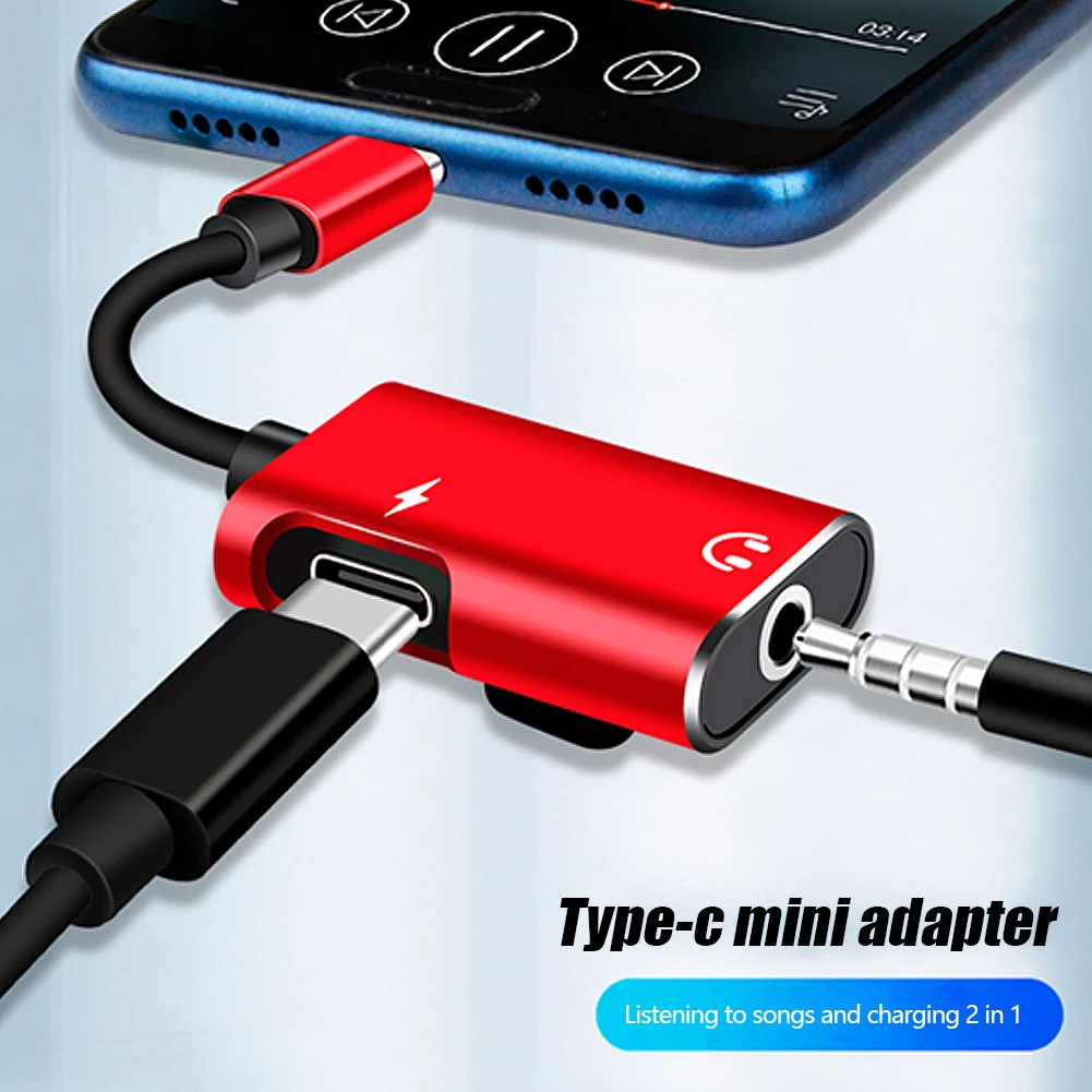 Type C To 3.5mm Jack Adapter F - Earphone Splitter Jack recension och pris
