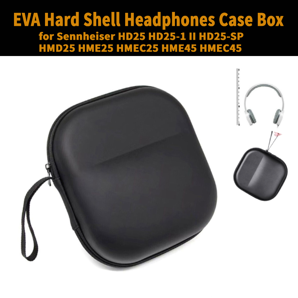 EVA Hard Shell Headphones Case - Sennheiser Headphone Hd 25 recension och pris