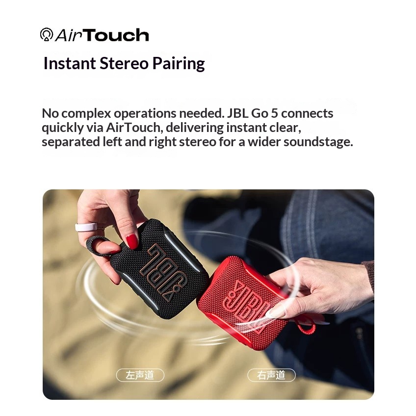 JBL GO5 Waterproof Dustproof B - Jbl Speaker Go 4 recension och pris