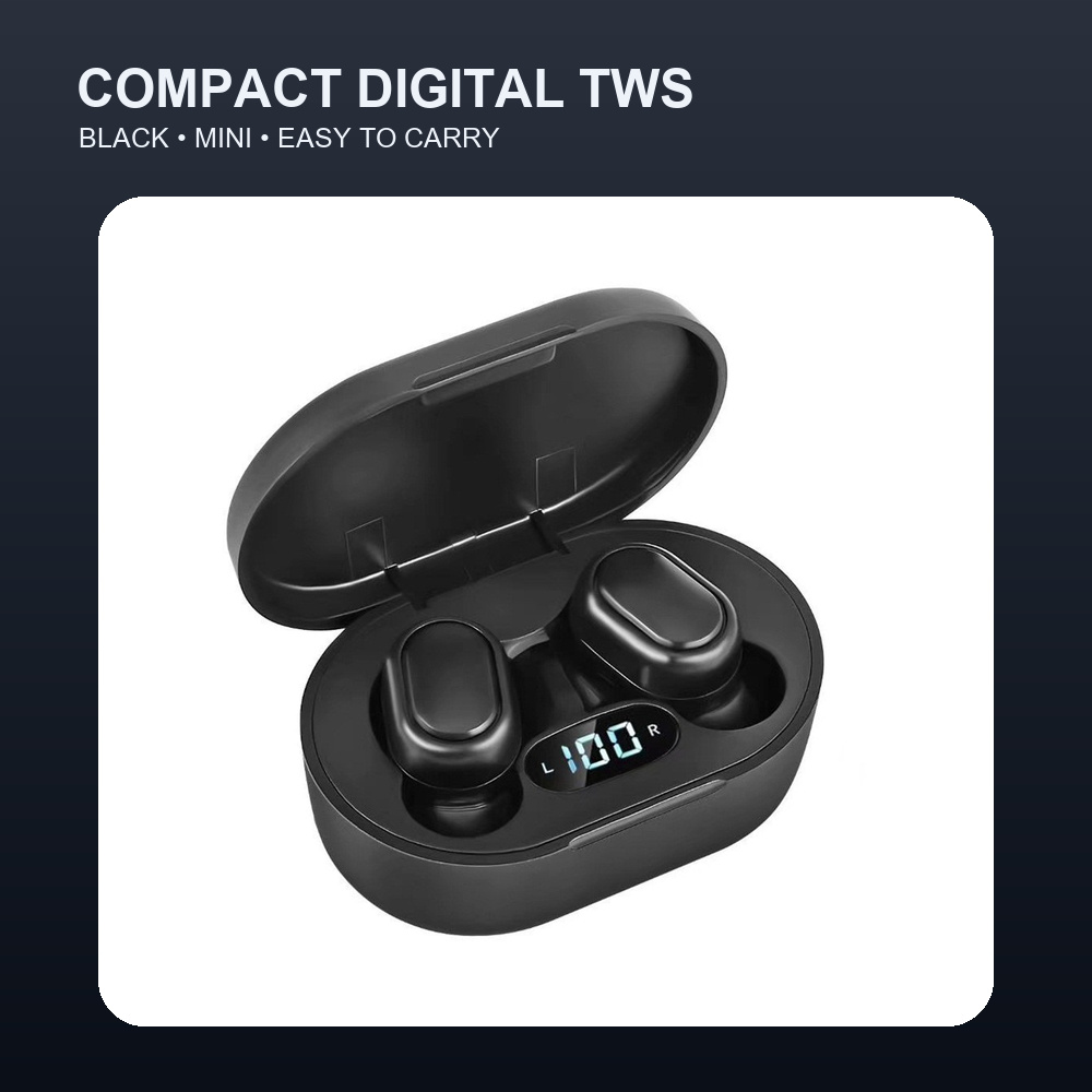Digital Display TWS Bluetooth  - Earbuds Charging Case recension och pris
